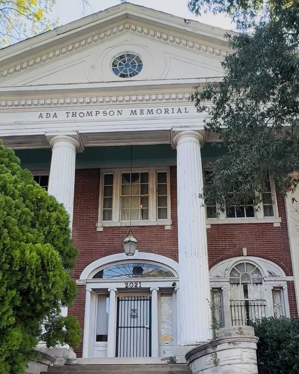 The historic Ada Thompson Memorial Home in Little Rock, Arkansas